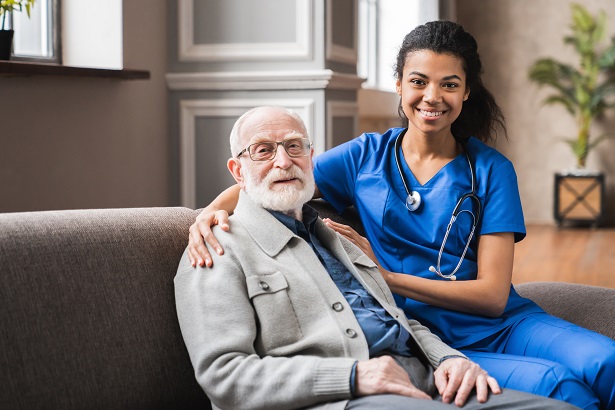 Caring Touch Health Services professional caregivers providing compassionate care